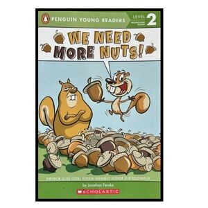 BUNDLE & SAVE 🍁We Need More Nuts! Children's Book Level 2 Reader